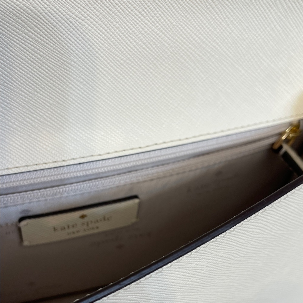 Kate Spade ♠️ NWOT White Green & Pink Floral Shoulder crossbody Bag Set - Picture 11 of 12